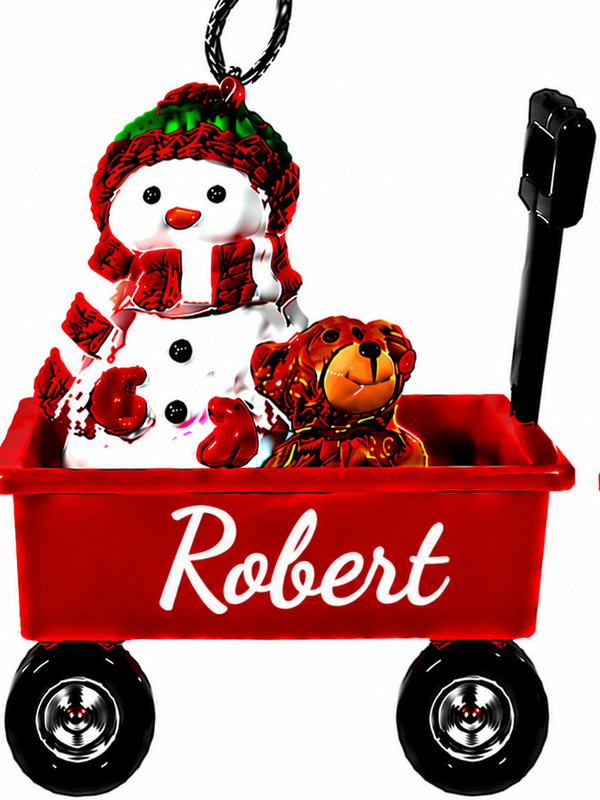 WAGON ORNAMENT-ROBERT