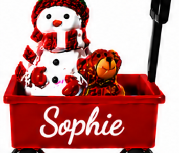 WAGON ORNAMENT-SOPHIE
