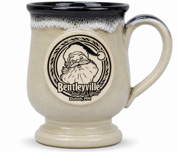 DENEEN POTTERY FOOTED COFFEE MUG