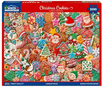 Christmas Cookies - 1000 Piece Jigsaw Puzzle