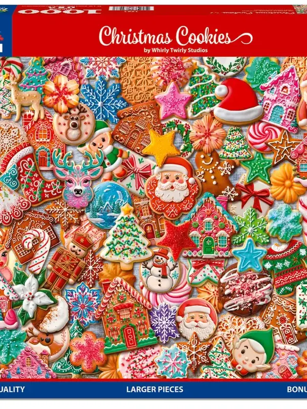 Christmas Cookies - 1000 Piece Jigsaw Puzzle