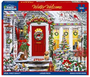 Winter Welcome  - 500 Piece Jigsaw Puzzle