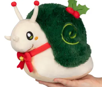 Mini Squishable Festive Snail