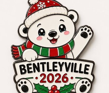 2026 POLAR BEAR LAPEL PIN