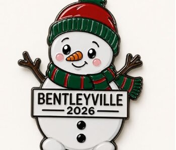 2026 Snowman Lapel Pin