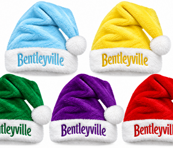 Bentleyville Santa Hat