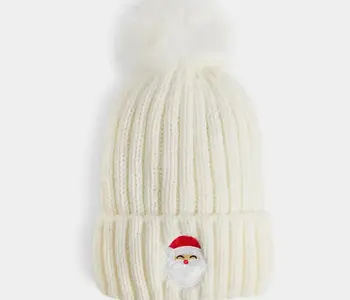 Santa Hat - Winter White