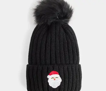 Santa Hat - Black