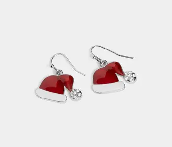 Whispers Enamel Santa Hat