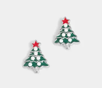 Whispers Decorated Tree Studs