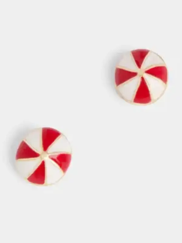 Whispers Mint Swirl Studs