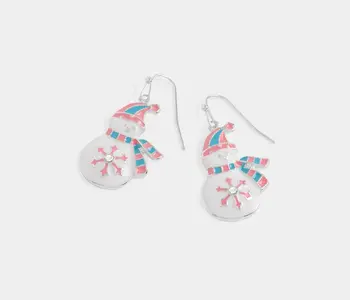 Whispers Pink Snowman - Pink