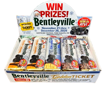 Box of 30 Bentleyville Candy Bars