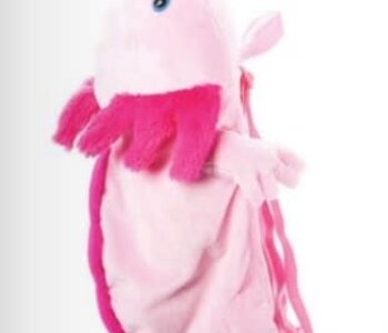 Pink Axoloti Backpack
