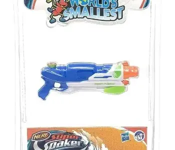 World's Smallest Super Soaker and Nerf Blaster