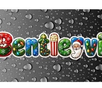 Bentleyville 3D Bubble Sticker