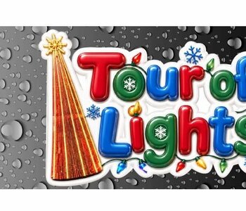 Tour of Lights 3D Bubble Sticker