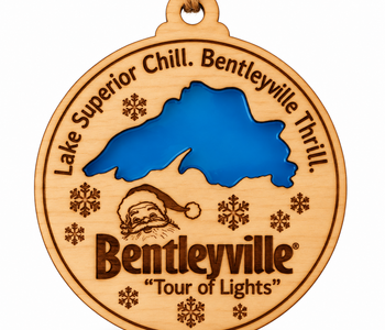 Lake Superior Wood/Acrylic Ornament