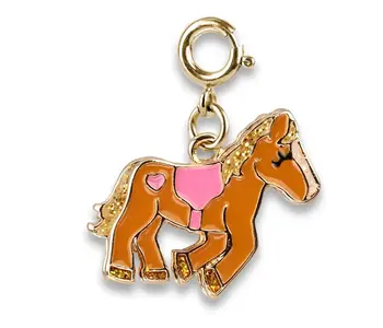 Gold Horse Charm