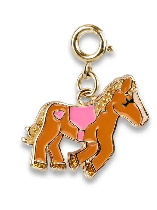Gold Horse Charm