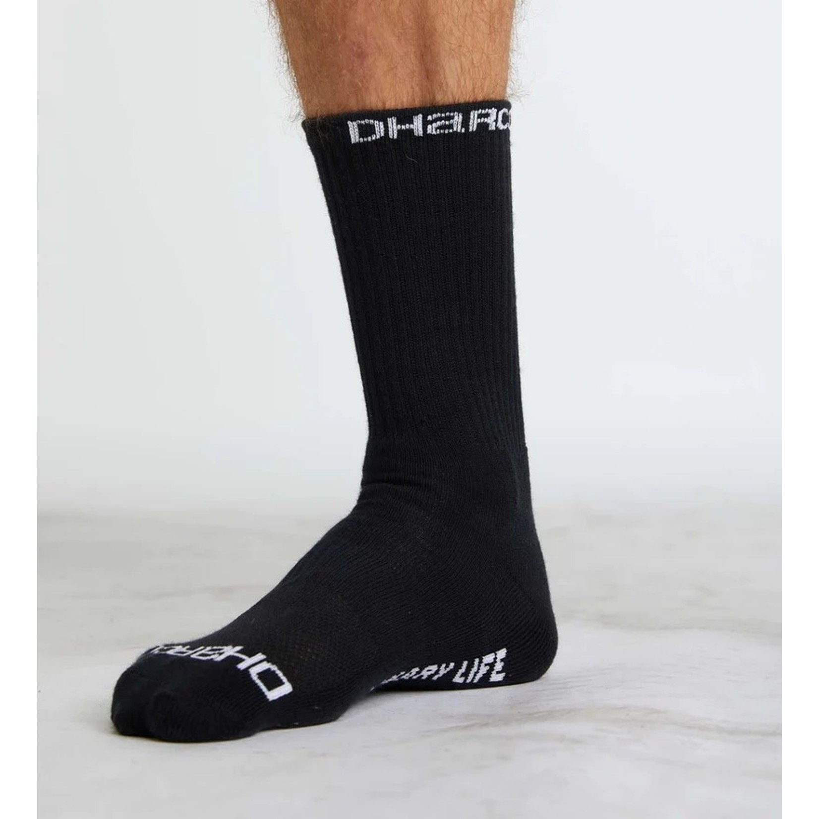 DHARCO Crew Socks | Black