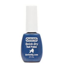 Davis Davis Quick-Dry Nail Polish Bright Blue .5fl oz