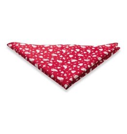 Davis Davis Bandana Cupid & Heart on Red