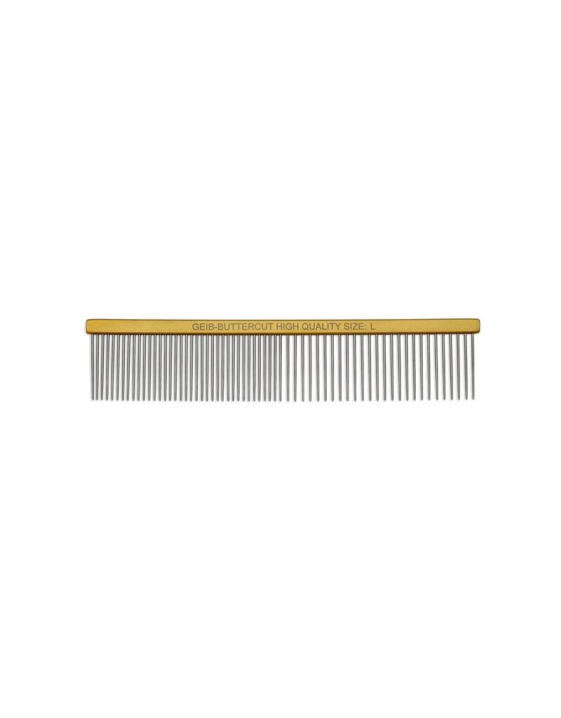 Geib/Buttercut Geib Buttercut Premium Quality Comb Gold Large