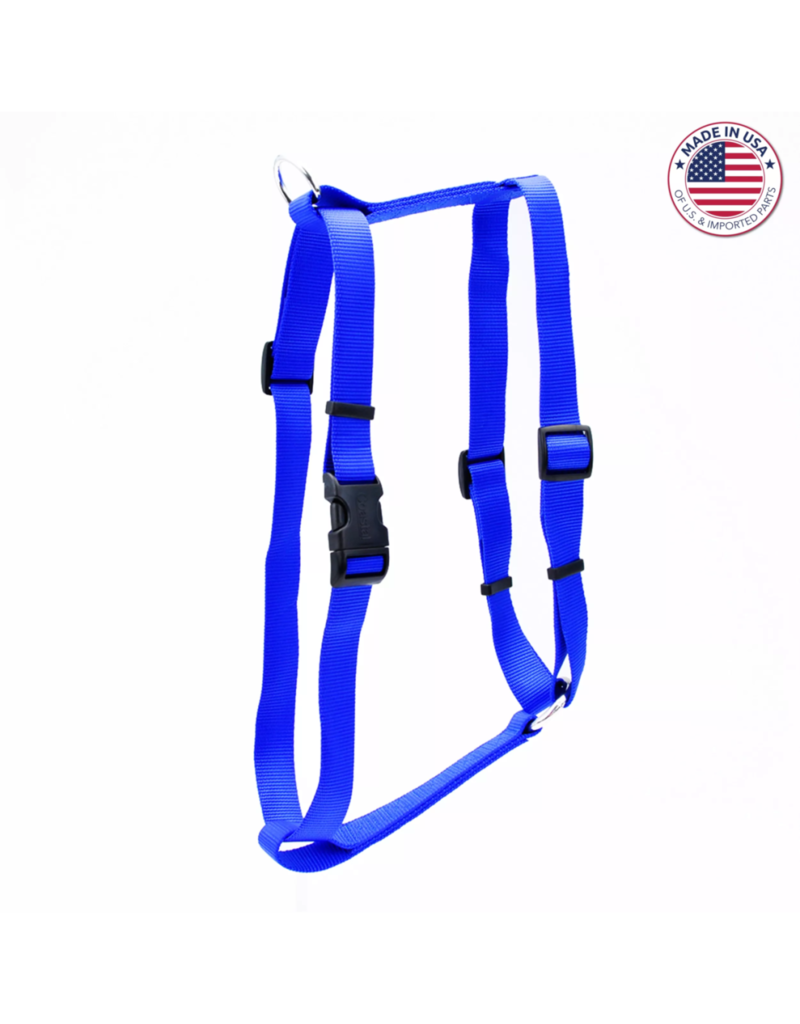 Standard Adjustable Dog Harness Medium Blue