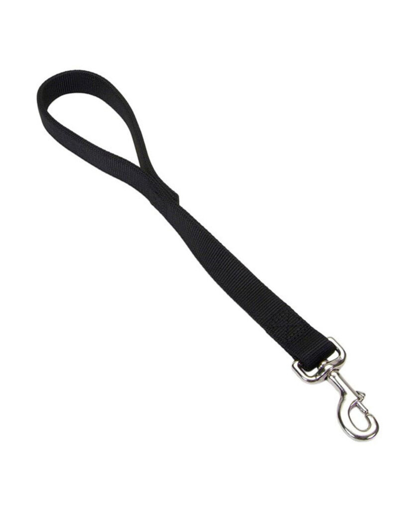 Coastal Pet Coastal  Black Nylon Double Traffic Collar Lead 12 Inch 02912