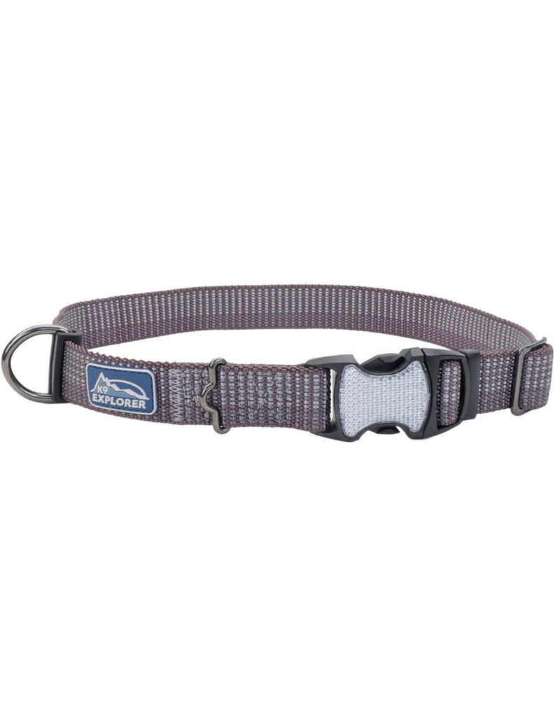 K9 Explorer Brights Reflective Adjustable Dog Collar Mountain Small