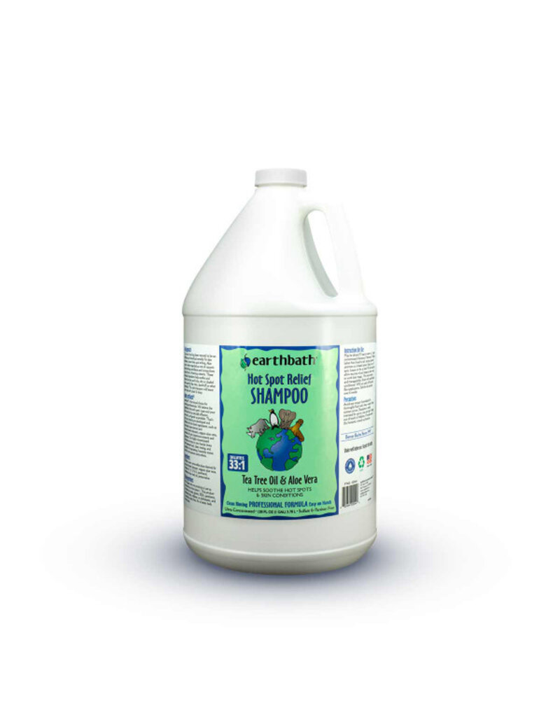 Earthbath Earthbath Hot Spot Relief Shampoo Tea Tree Oil & Aloe Vera 1 Gallon