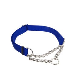 Coastal Pet Coastal Check-Choke Adjustable Check Training Dog Collar Blue 14-20" M  06610