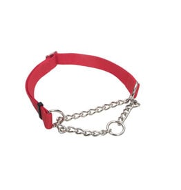 Coastal Pet Coastal Check-Choke Adjustable Check Training Dog Collar Red 17-24" L  06910