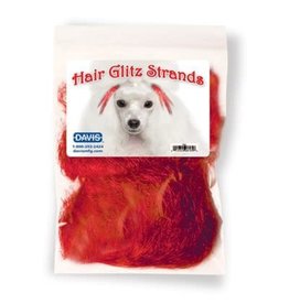 Davis Davis Hair Glitz Strands Red