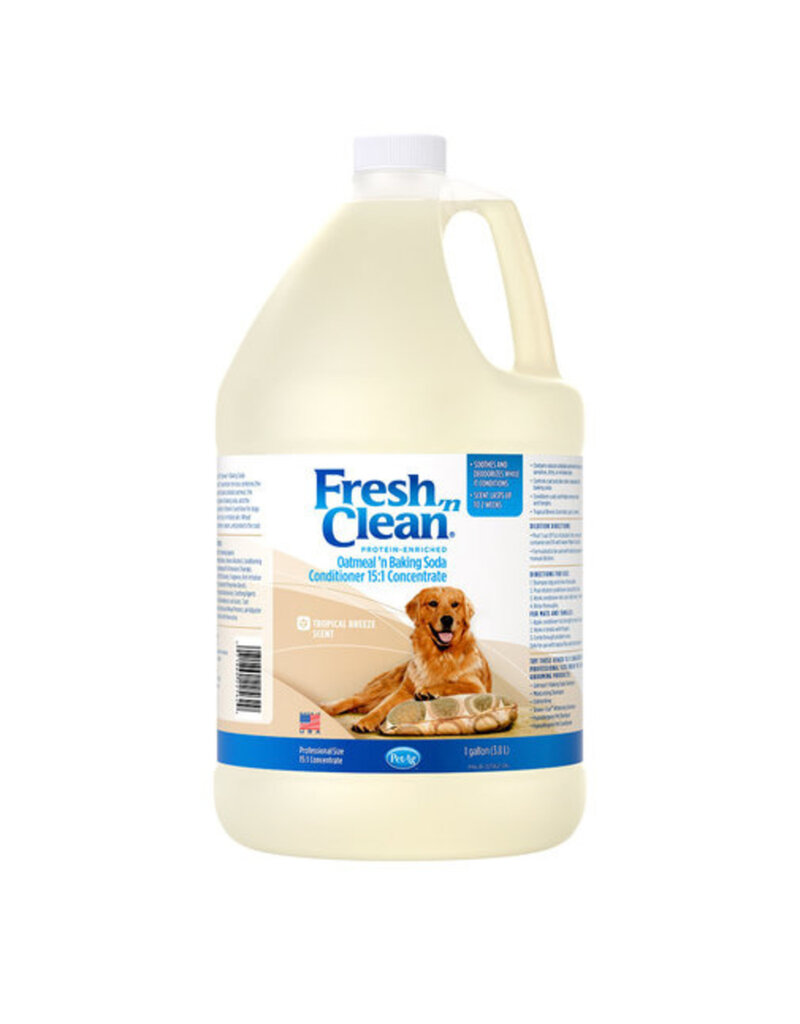Fresh n' Clean Fresh,n Clean Oatmeal ’n Baking Soda Dog Shampoo Tropical Scent Concentrate 10-1 1 Gallon