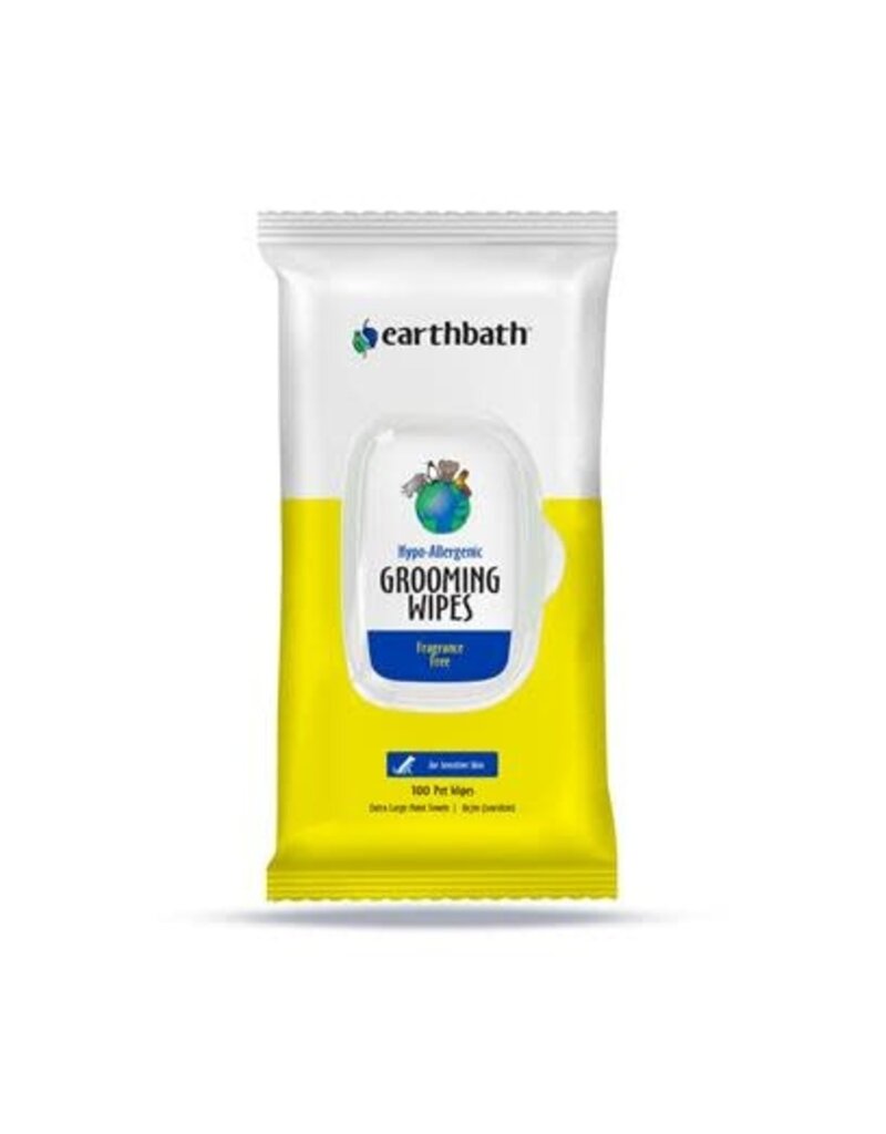 Earthbath Earthbath Hypo-Allergenic Grooming Wipes Fragrance free