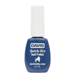 Davis Davis Quick-Dry Nail Polish Deep sky Blue .5fl oz