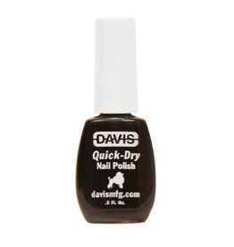 Davis Davis Quick-Dry Nail Polish Black .5fl oz