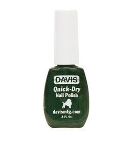 Davis Davis Quick-Dry Nail Polish Dark Green .5fl oz