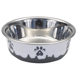 Coastal Pet Coastal Maslow Design Bowl 6.75 Cup Stainless Steel