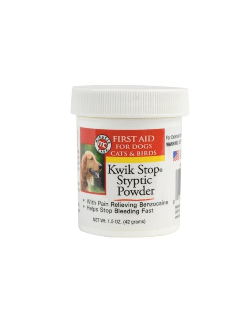 Miracle Corp Products Miracle Care Kwik Stop Styptic Powder 1.5 oz