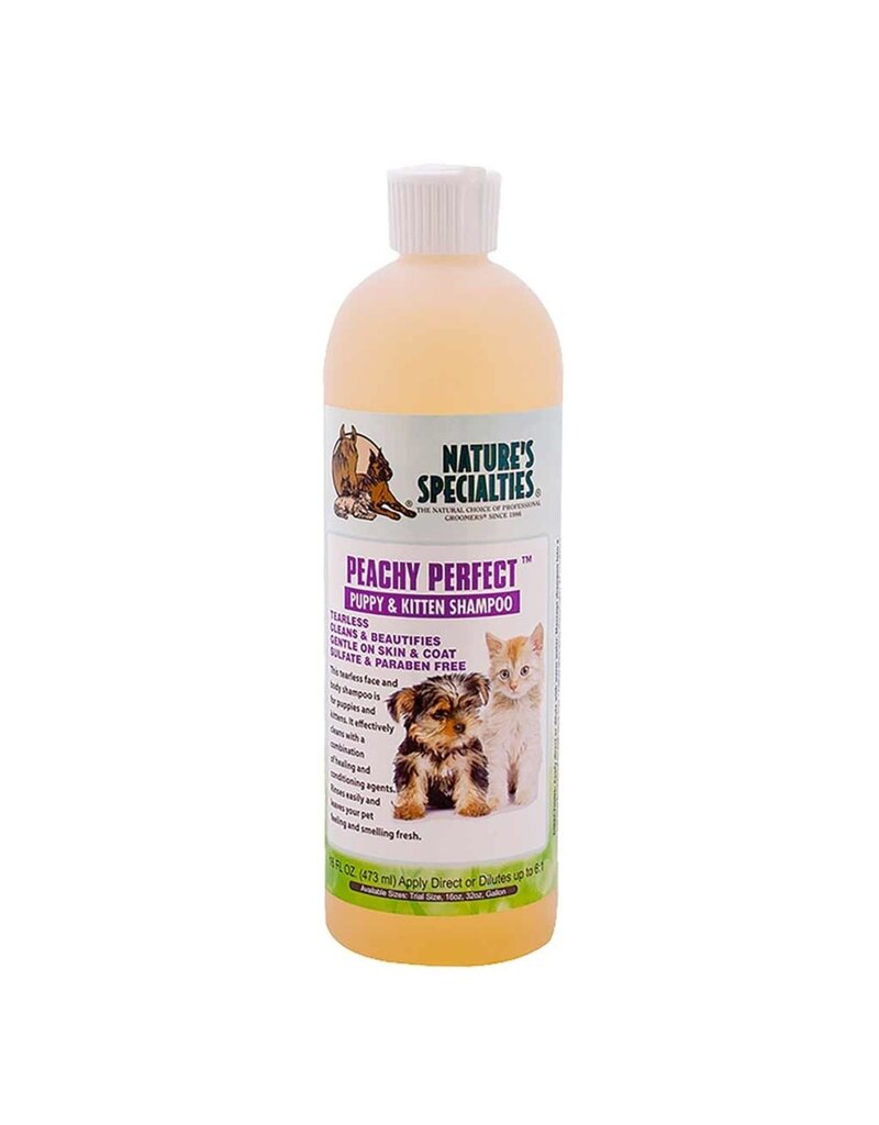 Nature's Specialties Nature's Specialties Peachy Perfect Puppy & Kitten Shampoo 16fl oz