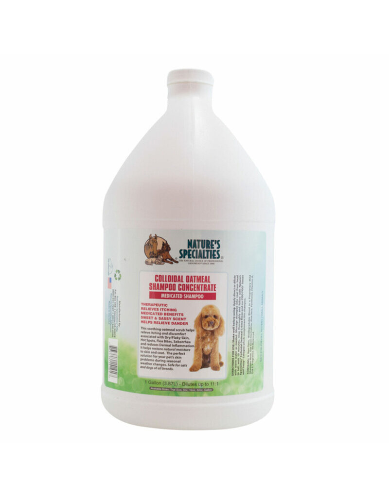 Nature's Specialties Nature's Specialties Colloidal Oatmeal Medicated Dog Shampoo 1 Gallon