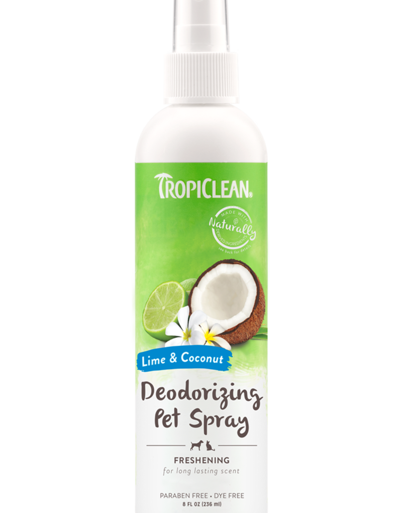 Tropiclean TropiClean Lime/ Coconut Deodorizing Pet Spray 8fl oz