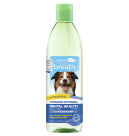 Tropiclean TropiClean Fresh Breath Advanced Whitening Dental Health Solution for Dogs 16fl oz