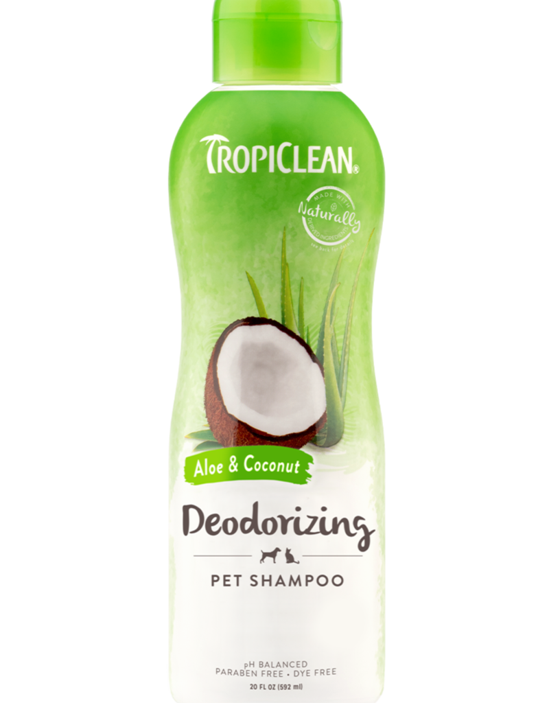 Tropiclean TropiClean Deodorizing Aloe & Coconut Dog & Cat Shampoo 20 oz