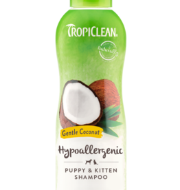 Tropiclean TropiClean Hypo-Allergenic Gentle Coconut Puppy & Kitten Shampoo 20 oz