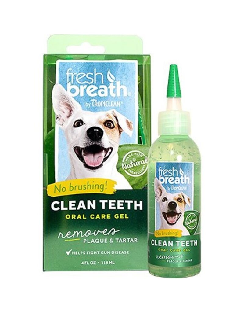 Tropiclean TropiClean Fresh Breath Oral Care Clean Teeth Gel for Dogs 4 fl oz