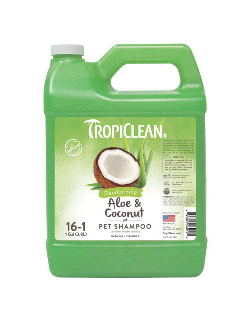 Tropiclean TropiClean Deodorizing Aloe & Coconut Shampoo  2.5 Gallon